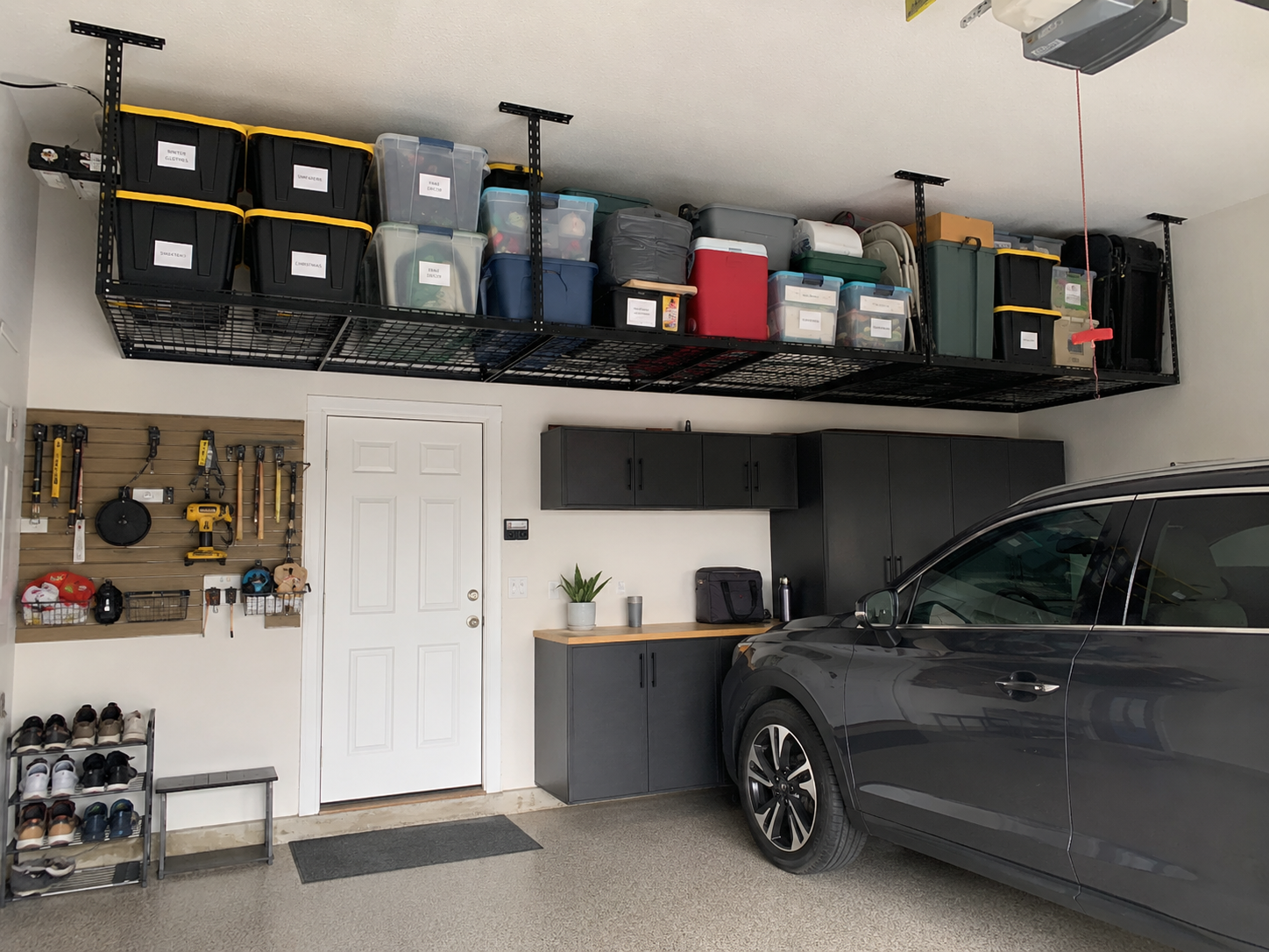 Custom garage storage organization Omaha Nebraska